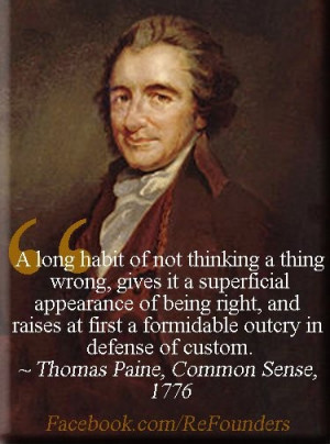 Thomas Paine, Common Sense