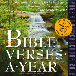 2012 Box Calendar – 365 Bible Verses-A-Year – SOLD OUT!