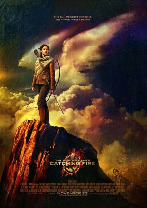 According To This Catching Fire Poster, Katniss Is Now Into Hiking ...