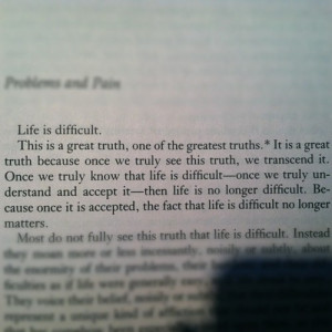 Quotes About Overcoming Pain Here is a quote from m scott