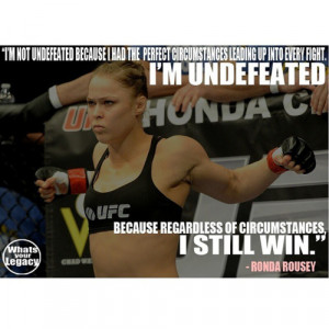 STRENGTH FIGHTER: Ronda Rousey Supremacy