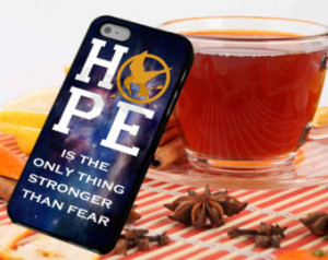 Hunger Game Hope Quotes on Galaxy case for iPhone 4/4s, iPhone 5/5S/5C ...