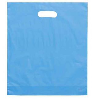 ... .com sells discounted custom imprinted die cut plastic bags