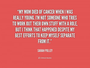 Mom Has Cancer Quotes
