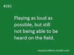they possibly can and then tells us clarinets we re to loud imagine ...