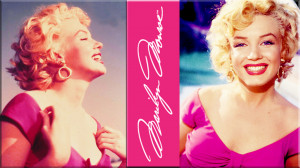 Celebrity - Marilyn Monroe Vintage Icon Celebrity Blonde Beautiful ...