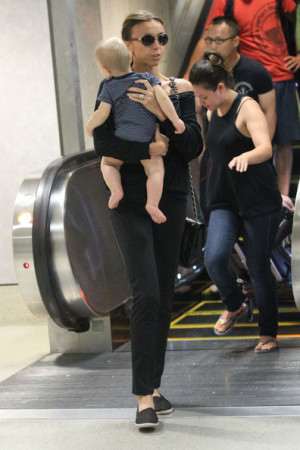Giuliana Rancic Giuliana Rancic and her son Edward Duke arrive in Los ...