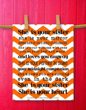 Gift Big Sister Little Sister Little Brother Unique Baby Girl Nursery ...