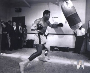 Muhammad Ali - Heavy Bag (Image Source: Randy Lahaie)
