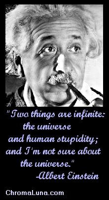 Another quotes image: (Einstein2) for MySpace from ChromaLuna