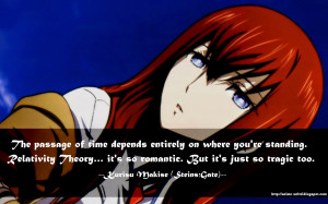 Kurisu Makise Steins Gate Quotes