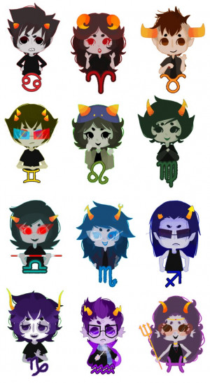 ... Vriska Tumblr, Homestuck Trolls, Homestuck Zodiac, Homestuck Tattoo'S