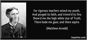 More Matthew Arnold Quotes
