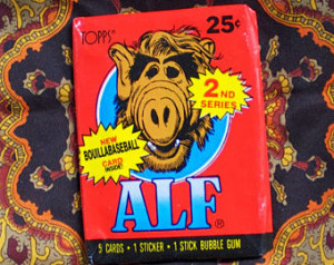Vintage ALF Trading Cards Series 2 Unopened Wax Pack. 1980s ...