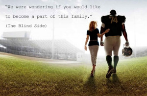 Quotes from the blind side book Elaine: (talking about the Tuohy's.