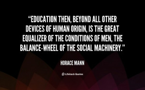 Horace Mann Quotes On Education