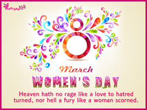 Happy Women's Day Wishes Quote Photo 8 March Image