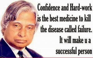 Uplifting Quote by Abdul Kalam with Picture !!
