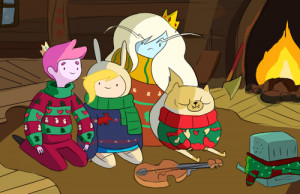 Holly Jolly Secrets Fionna & Cake - adventure-time-with-finn-and-jake ...
