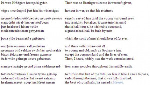 summary of Lines 710-1007 in Beowulf. . Beowulf. Lines 710-1007 ...