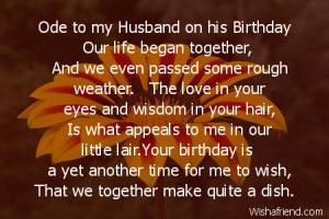 Verwandte Suchanfragen zu Happy birthday love poem for my husband