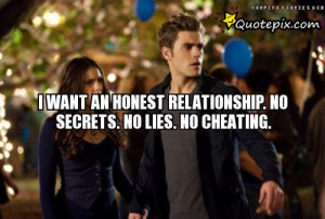 Want An Honest Relationship. No Secrets. No Lies. No Cheating.