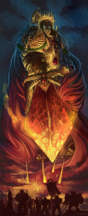 All Glory to the God Emperor of Mankind!#warhammer #space #marine #40k ...