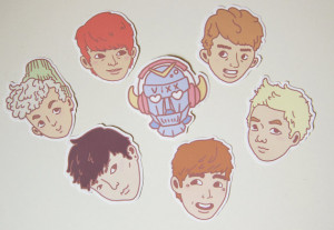 VIXX Stickers (KPOP Fan Goods)