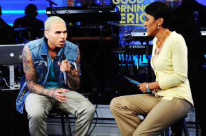 Chris Brown Apology Violent