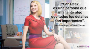 Marissa Mayer Quote about geeks: Mayer Quotes, Quotes Frases