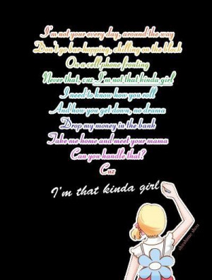 Im The Kinda Girl Quotes