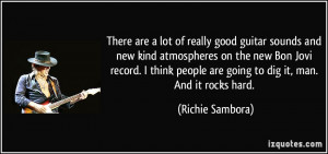 More Richie Sambora Quotes