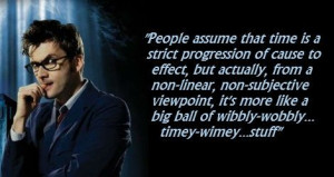 Good Pix For 10th Doctor Quotes Timey Wimey