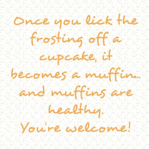Cupcakes are muffins!