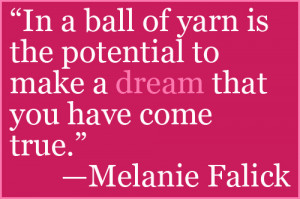 Isn't that so great? I thought so too! Knitting is so fun. There's ...