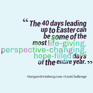 Lent 2014: The 40-Day Bible Reading Challenge