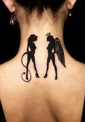 Tatuaggi angeli e demoni: i disegni più belli per lei [FOTO]