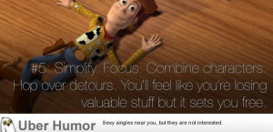 Pixar’s 22 Rules of Storytelling as image macros. (23 Pictures)