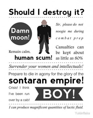 Doctor Who Quotes - Strax by Yukinflake