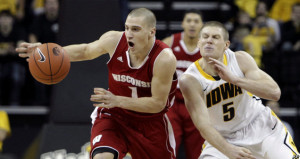 iowa 67 16 wisconsin 66 carver hawkeye arena iowa city iowa attendance ...