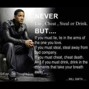 Will Smith, The movie Hitch! Love this quote.