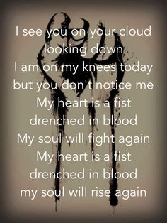 Papa Roach - My Heart Is a Fist Lyrics-one of my many favs from them