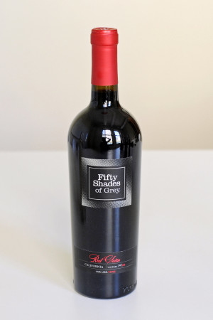 2010 Fifty Shades of Grey Red Satin California Red Wine: Semi-Sexy ...