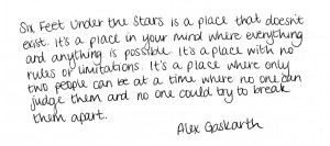 under the stars quotes