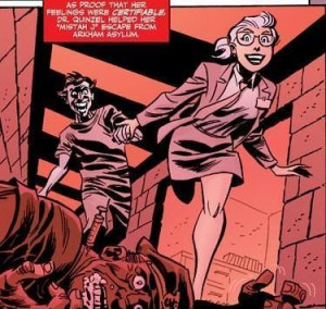 Mad Love - Escaping from Arkham Asylum - The Joker and Harley ...