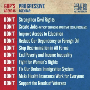 THIS IS WHAT WE’RE FIGHTING FOR! DON’T FORGET TO VOTE! GOP Agenda ...