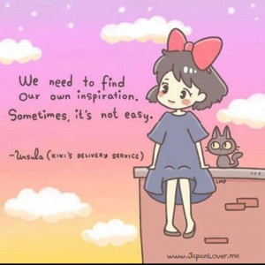 Kiki's delivery service quote hayao Miyazaki