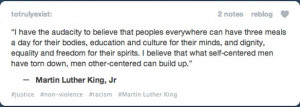 ... Martin Luther King Jr: 12 Inspirational MLK Quotes on Tumblr