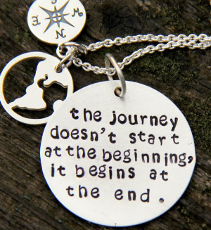 Compass Graduation Quote. This sterling silver compass necklace with ...