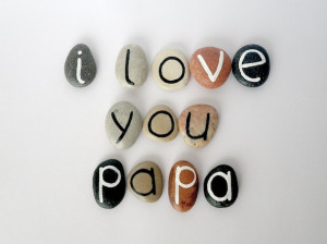 Father's Day Gift Idea, 12 Magnets Letters, Custom Quote, Beach ...